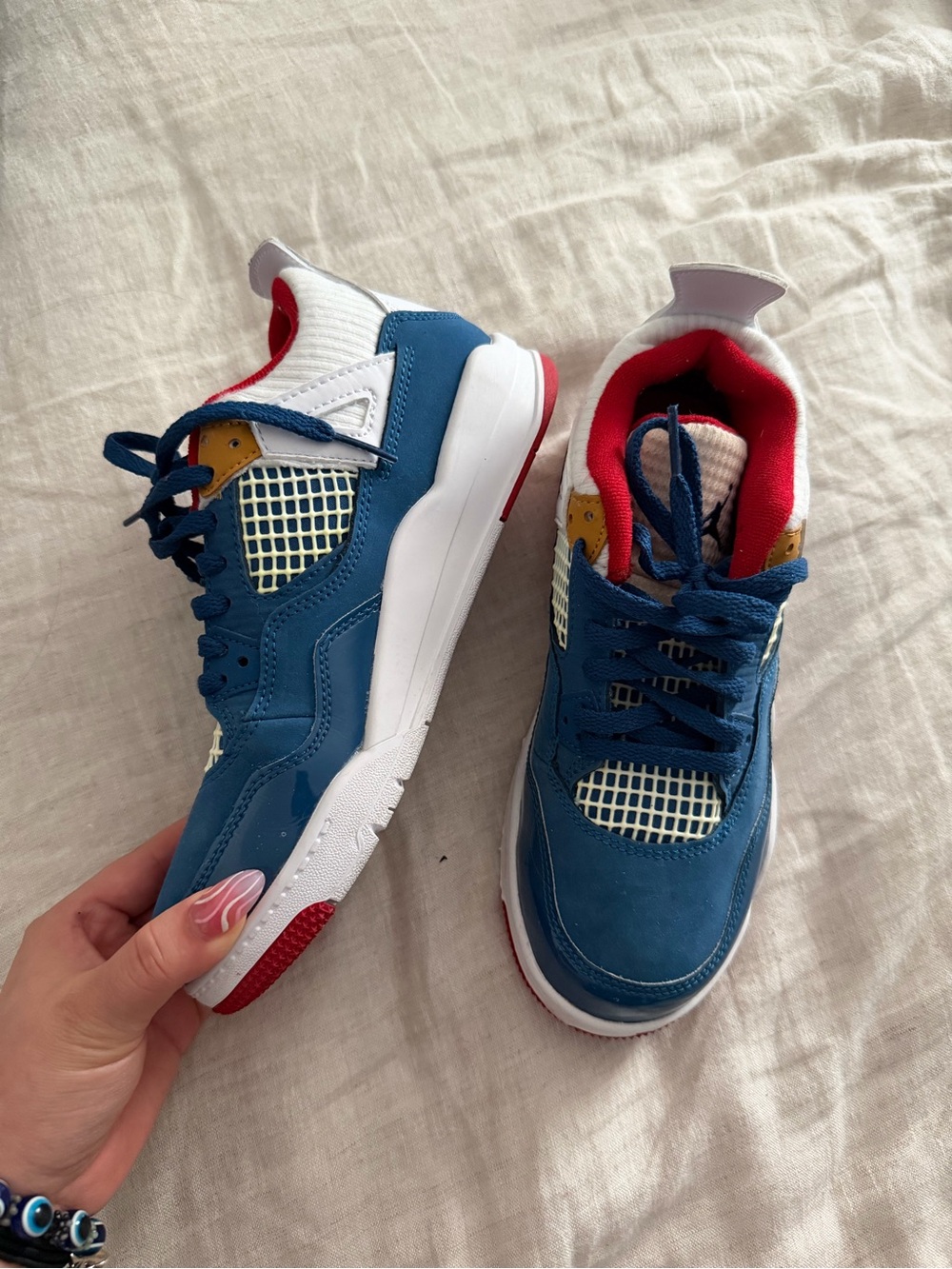 Jordan 4 Retro French Blue Colorway